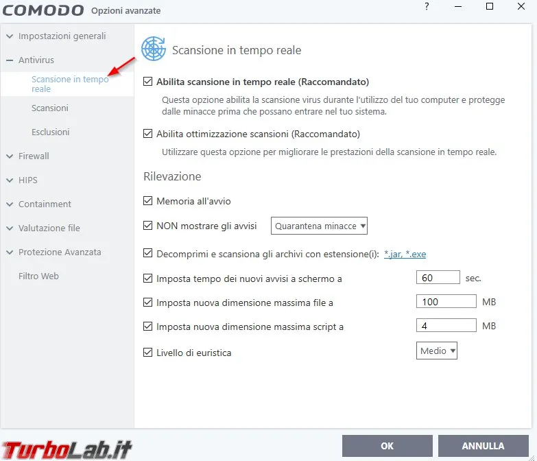 Immagine 10 Scansione in tempo real