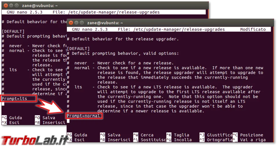 Immagine 4 ubuntu update manager nano