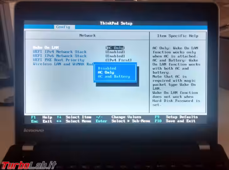 Immagine 4 wake on lan lenovo