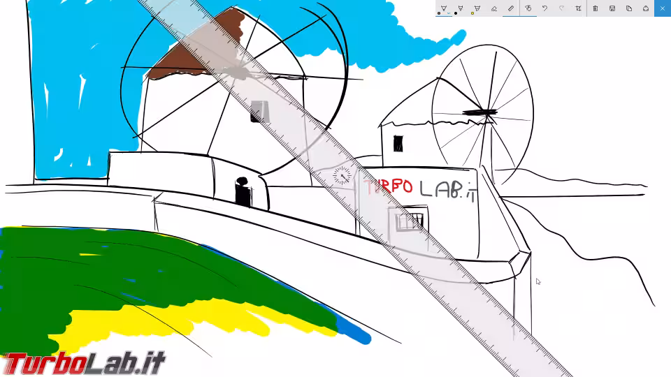 Immagine 7 windows 10 1607 ink blocco da disegno