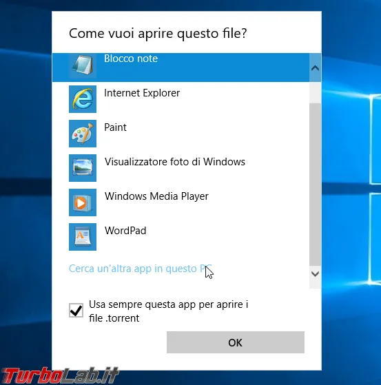 Immagine 6 windows 10 apri con Immagine 6 windows 10 apri con