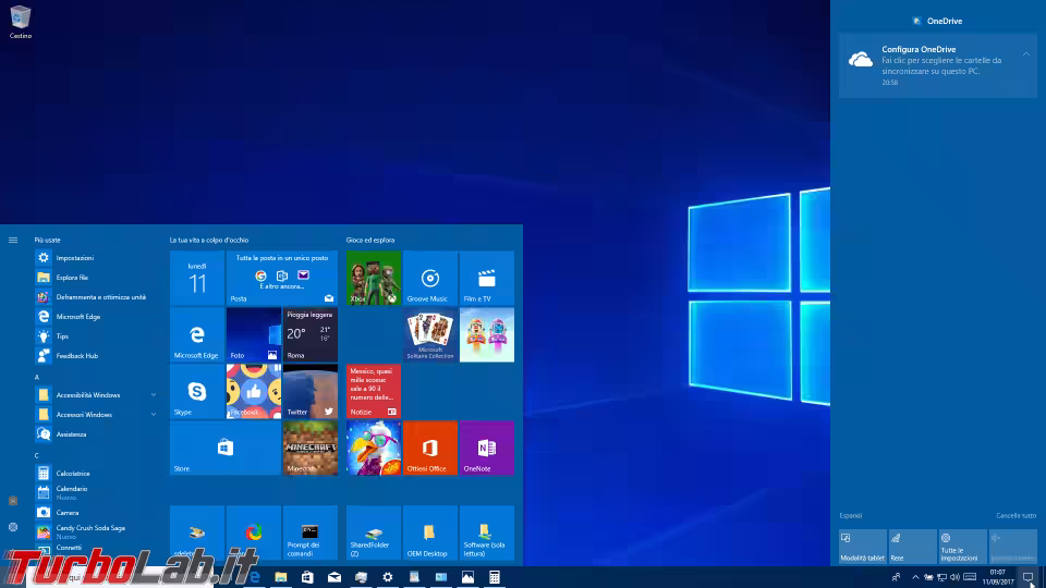 Immagine 1 windows 10 deskto