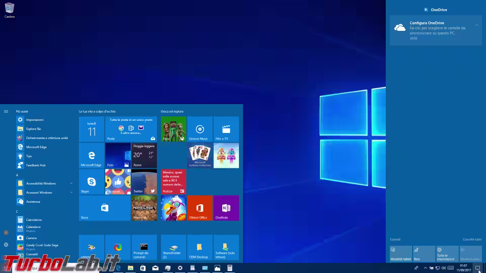 Immagine 1 windows 10 desktop