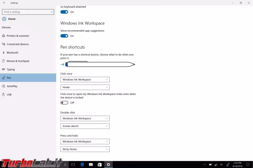 Immagine 9 windows 10 impostazioni pe