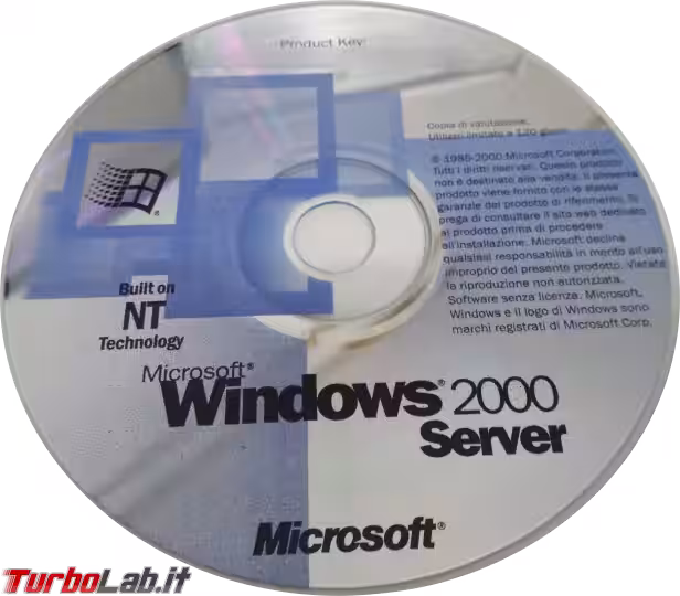 Immagine 4 windows 2000 server cd demo
