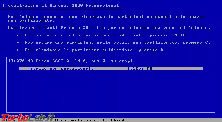 Immagine 5 windows 2000 setu