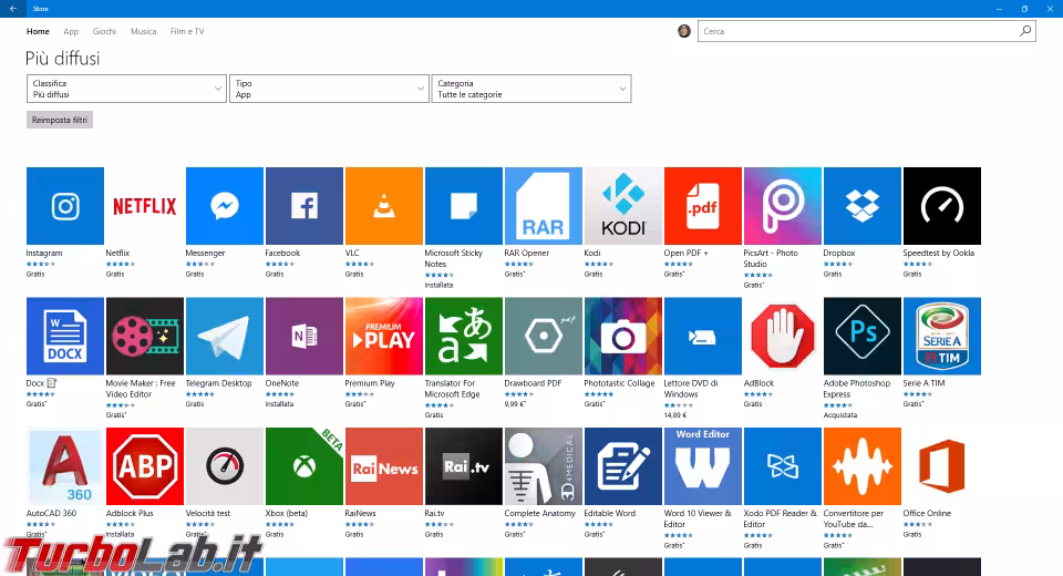 Immagine 3 windows store a