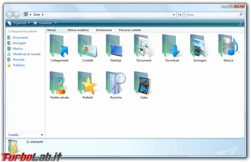 Immagine 22 windows vista explorer home utent Immagine 22 windows vista explorer home utent