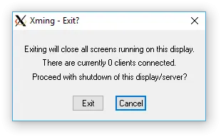 Immagine 6 Xming - Exit Immagine 6 Xming - Exit