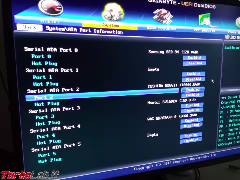 Immagine 3 bios uefi porte stata Immagine 3 bios uefi porte stata