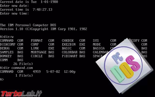 Immagine 6 ibm pc dos