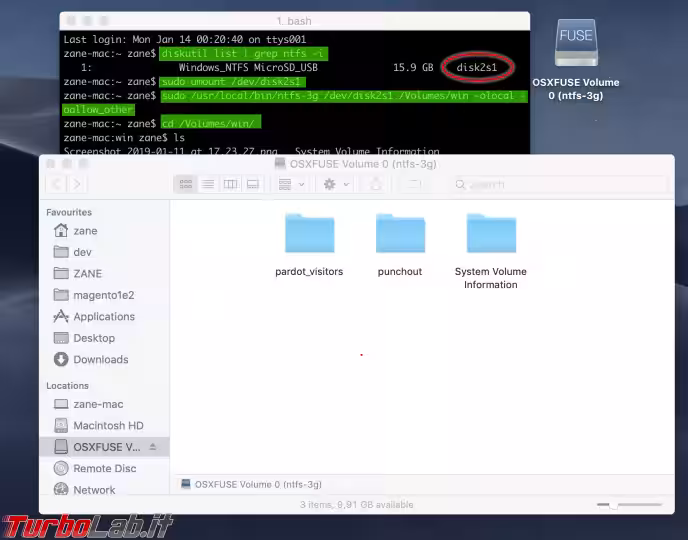 Immagine 9 macos ntfs-3g mount