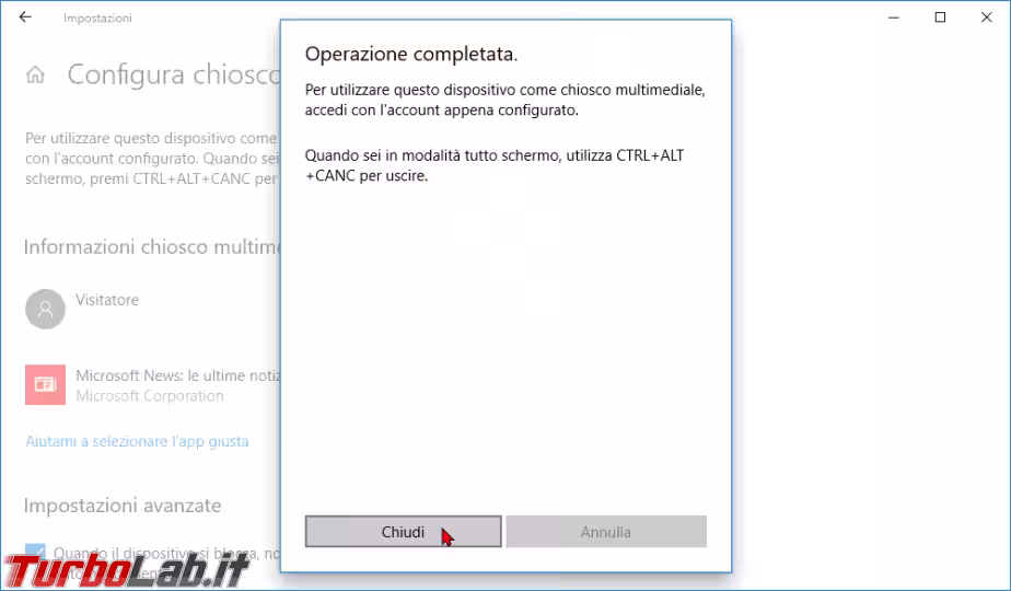 Immagine 8 modalità chiosco windows 10 (3)