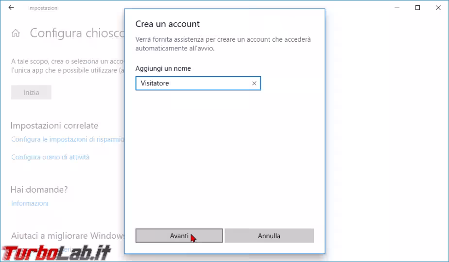 Immagine 4 modalità chiosco windows 10 (5)