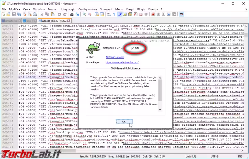 Immagine 4 notepad++ x64