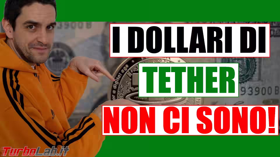 Immagine 1 tether i dollari non ci sono spotlight