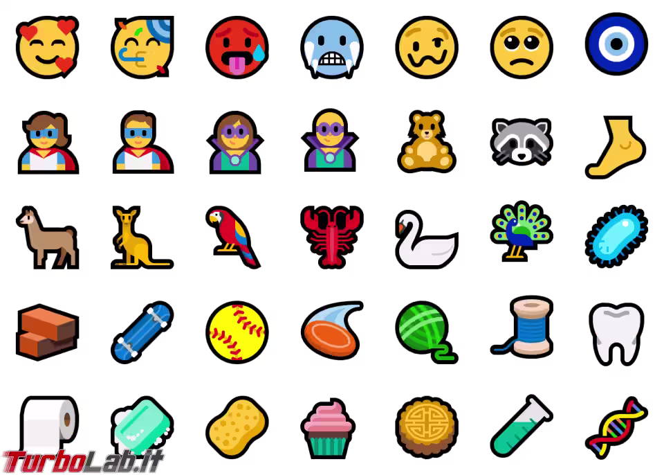 Immagine 30 unicode 11 emoji Immagine 30 unicode 11 emoji