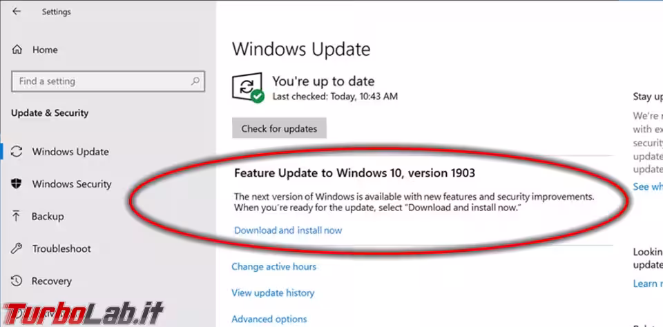 Immagine 3 upgrade build windows 10