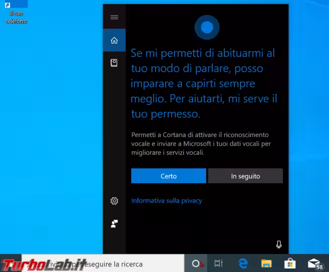 Immagine 8 windows 10 1903 corta