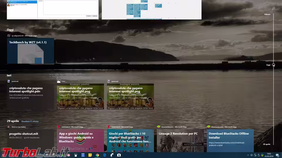 Immagine 11 windows 10 timeline Immagine 11 windows 10 timeline