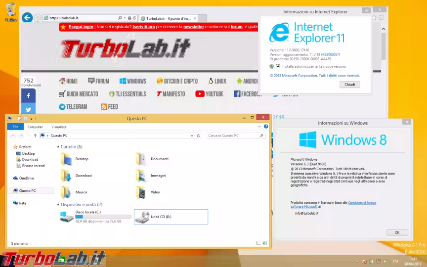 Immagine 4 Windows 8.1 deskto