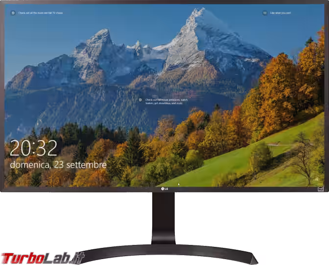 Immagine 4 windows spotlight schermo