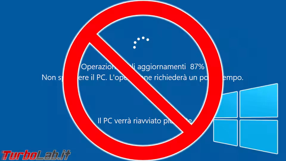 Immagine 2 windows updating deny