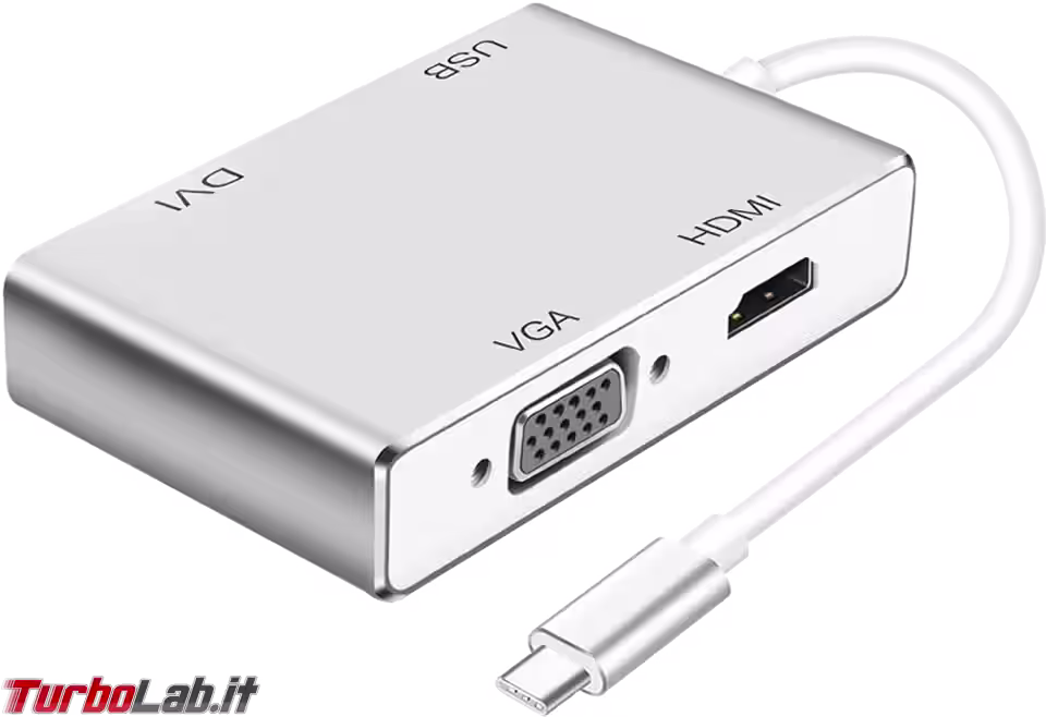 Immagine 6 adattatore video USB Type-C hdmi dvi vga
