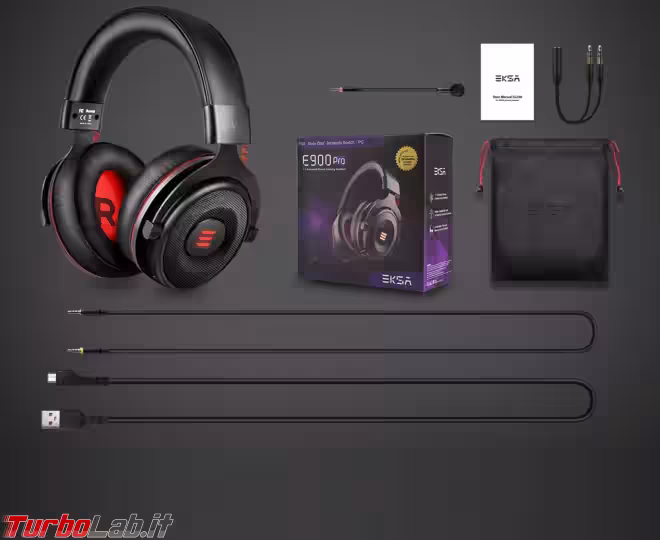 Immagine 13 EKSA E900 Pro contenuto confezio