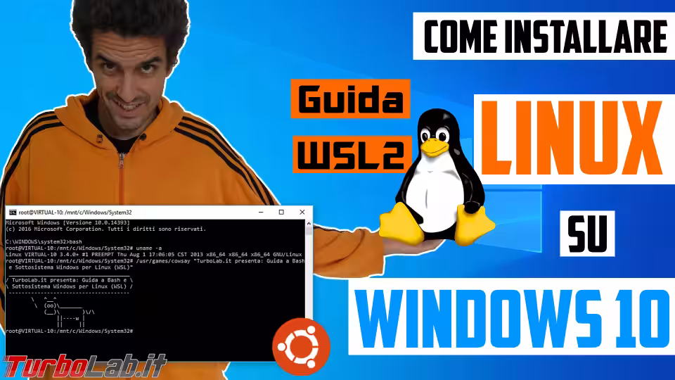Immagine 1 guida Sottosistema Windows per Linux WSL spotlight