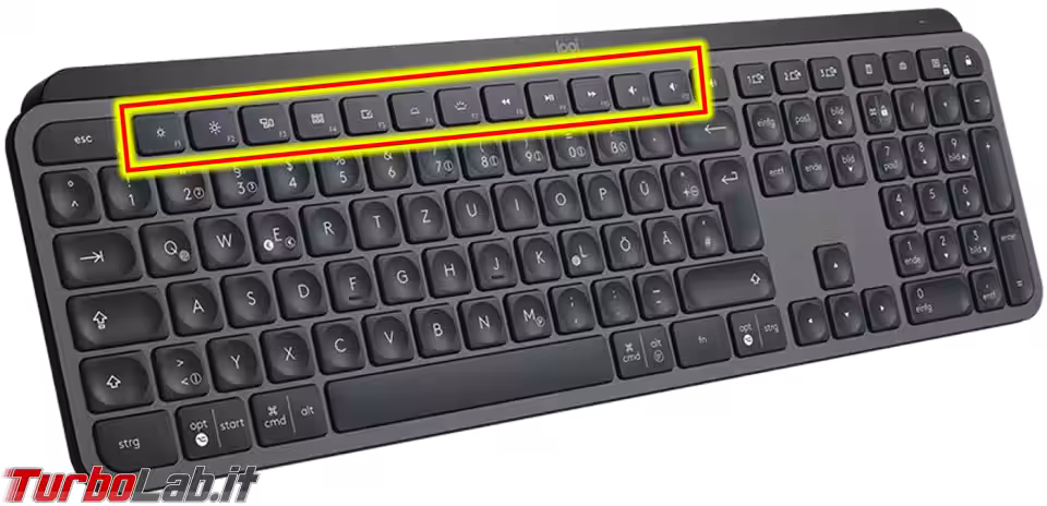 Immagine 1 logitech mx key f1-f12