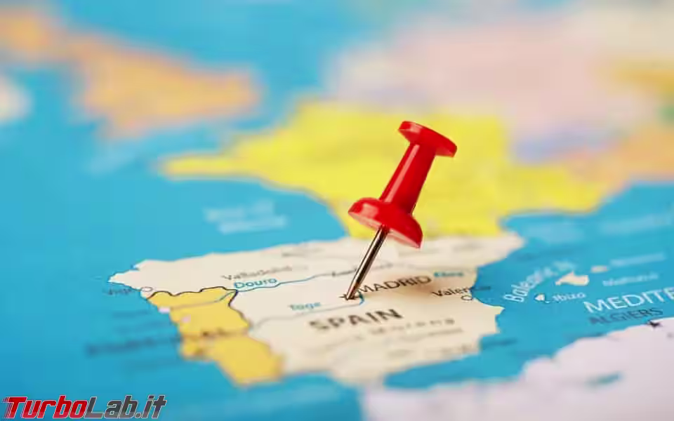Immagine 3 map pin spagna