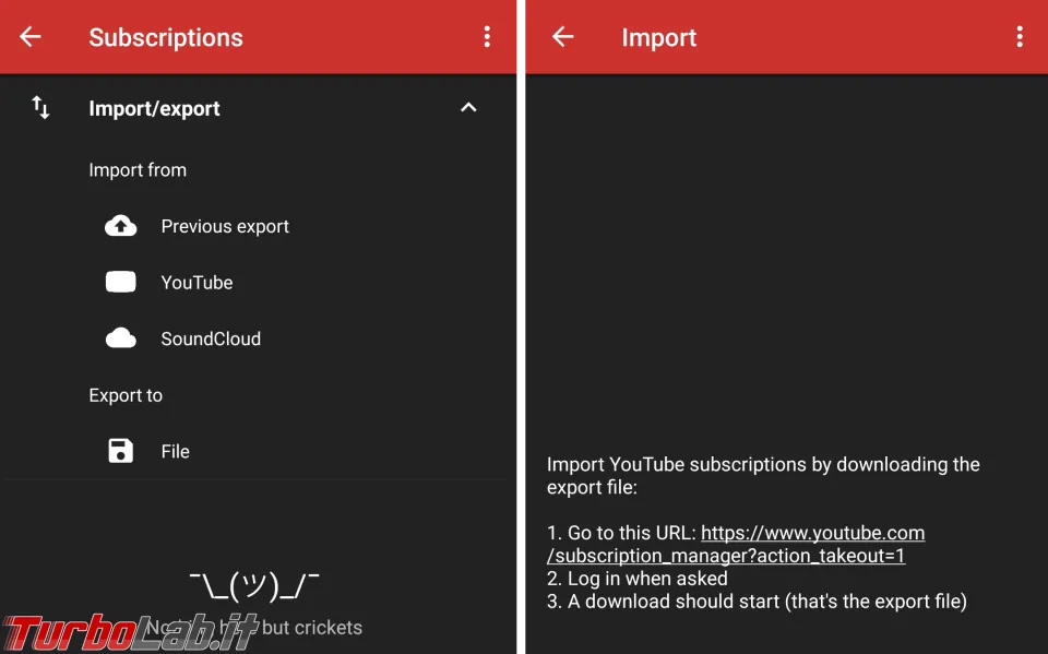 Immagine 4 newpipe subscription