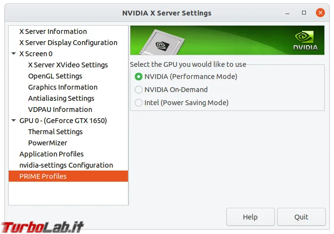 Immagine 15 nvidia x server settings prime profiles Immagine 15 nvidia x server settings prime profiles
