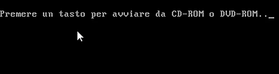 Immagine 10 premere un tasto per avviare da cd-rom o dvd-rom Immagine 10 premere un tasto per avviare da cd-rom o dvd-rom