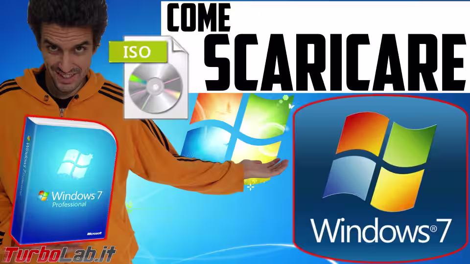 Immagine 1 scaricare windows 7 iso copertina