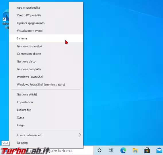Immagine 2 start sistema windows 10