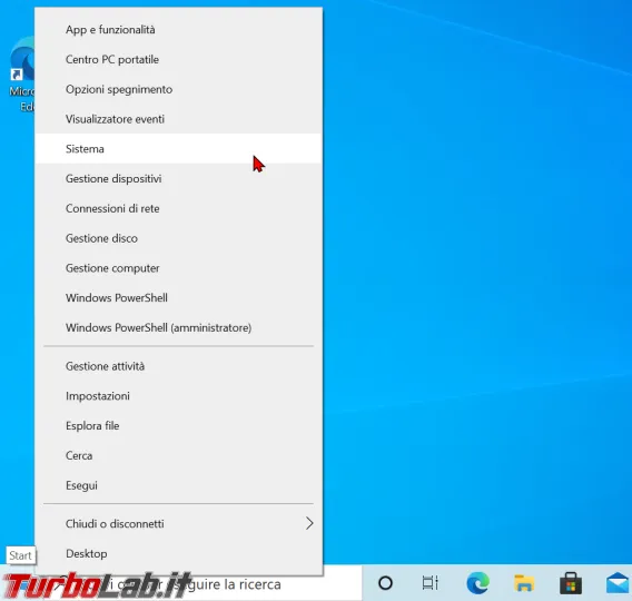 Immagine 2 start sistema windows 10