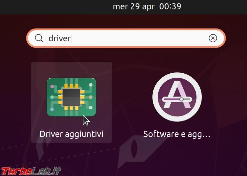Immagine 4 ubuntu dashboard driver aggiunt Immagine 4 ubuntu dashboard driver aggiunt