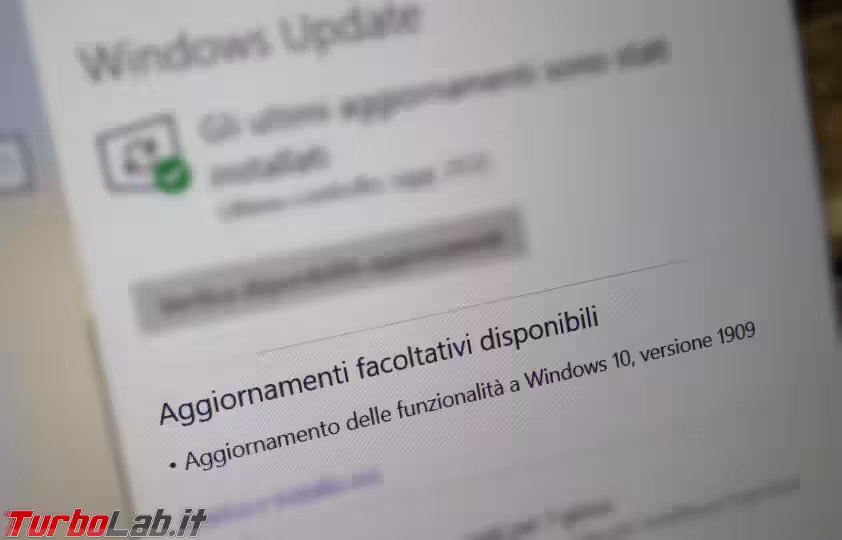 Immagine 2 windows 10 aggiornamento delle funzionalità disponibil Immagine 2 windows 10 aggiornamento delle funzionalità disponibil