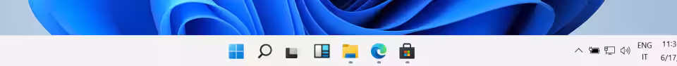 Immagine 7 Windows 11 taskbar