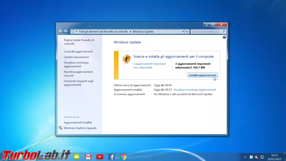 Immagine 8 windows 7 windows updat