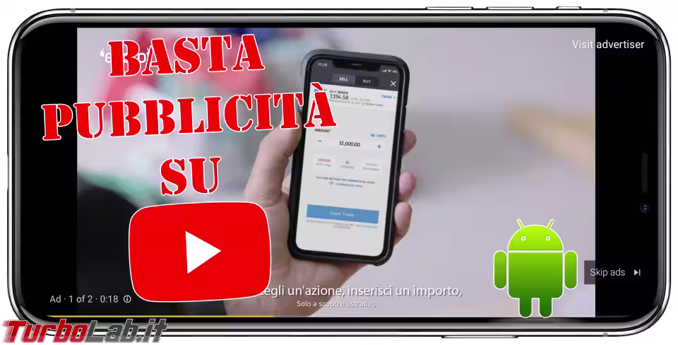 Immagine 1 youtube ad basta Immagine 1 youtube ad basta