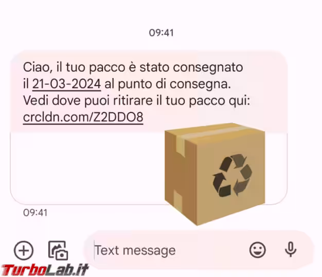Immagine 1 articolo pacco