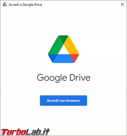 Immagine 6 Google Drive_002-002_ITA_[compare automaticamente al termine del processo di installazione]