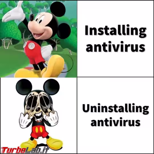 Immagine 37 installing uninstalling antivirus topolino