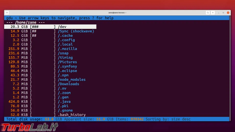 Immagine 3 linux gdu Immagine 3 linux gdu