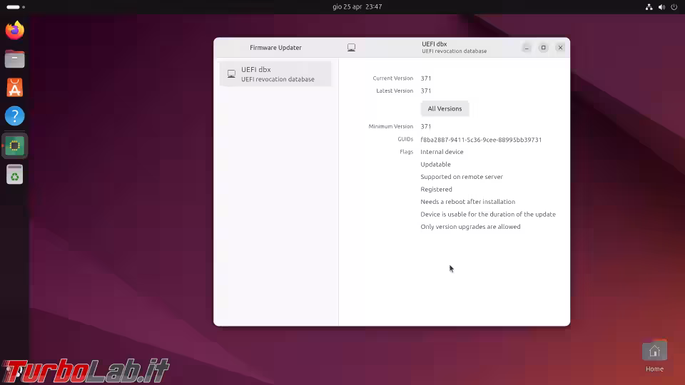Immagine 17 ubuntu 24.04 firmware updater