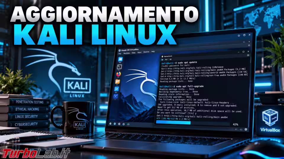 [guida] Come aggiornare a Kali Linux 2026.3 senza reinstallare (PC o macchina virtuale) (aggiornato: ottobre 2026)