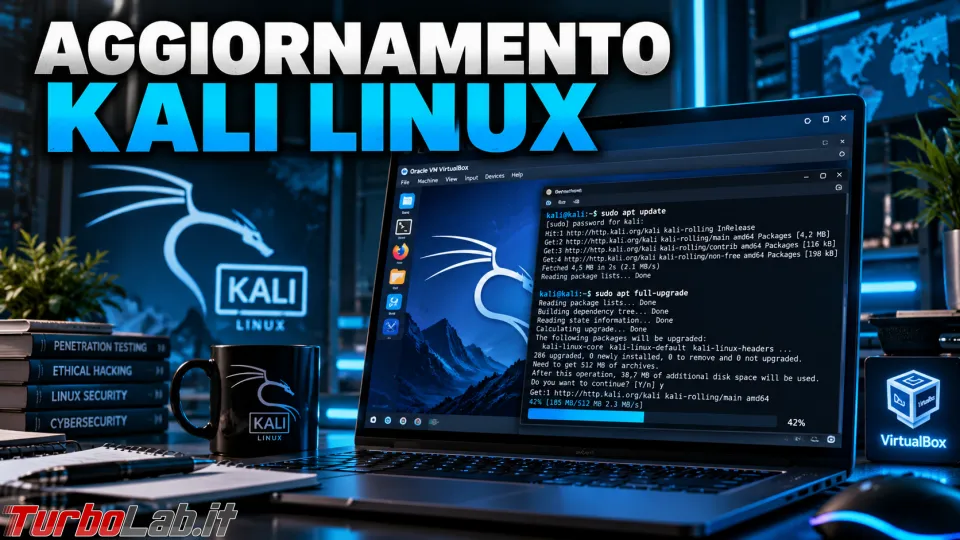 [guida] Come aggiornare a Kali Linux 2026.3 senza reinstallare (PC o macchina virtuale) (aggiornato: ottobre 2026)